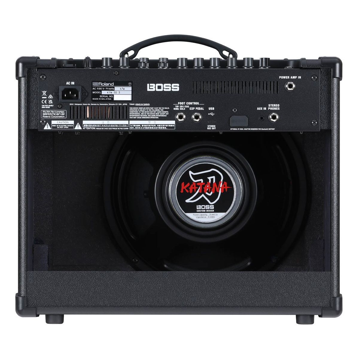 Amplificador para Guitarra Boss Katana-50: Potência e