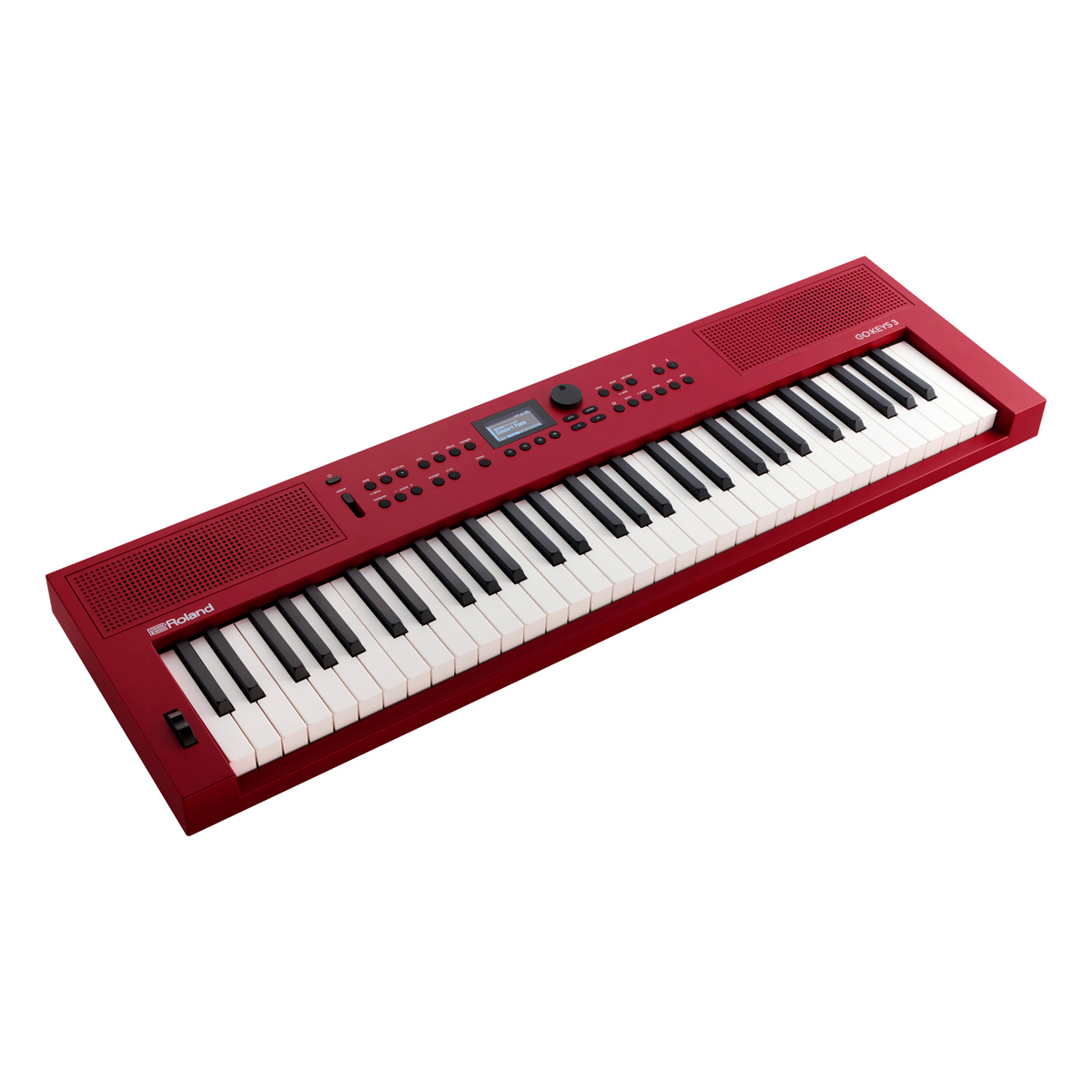 Teclado Roland GO KEYS 3 Dark Red: 61 Teclas, Bluetooth, Mais de
