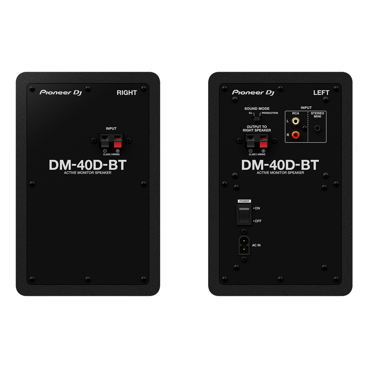 【M】Pioneer DM-40BT Aperfeiçoe sua audição com os Monitores Bluetooth Pioneer DM-40D