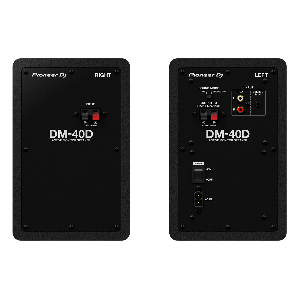 Aperfeiçoe sua audição com os Monitores Pioneer DM-40D