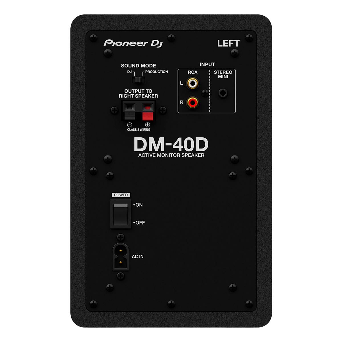 Aperfeiçoe sua audição com os Monitores Pioneer DM-40D