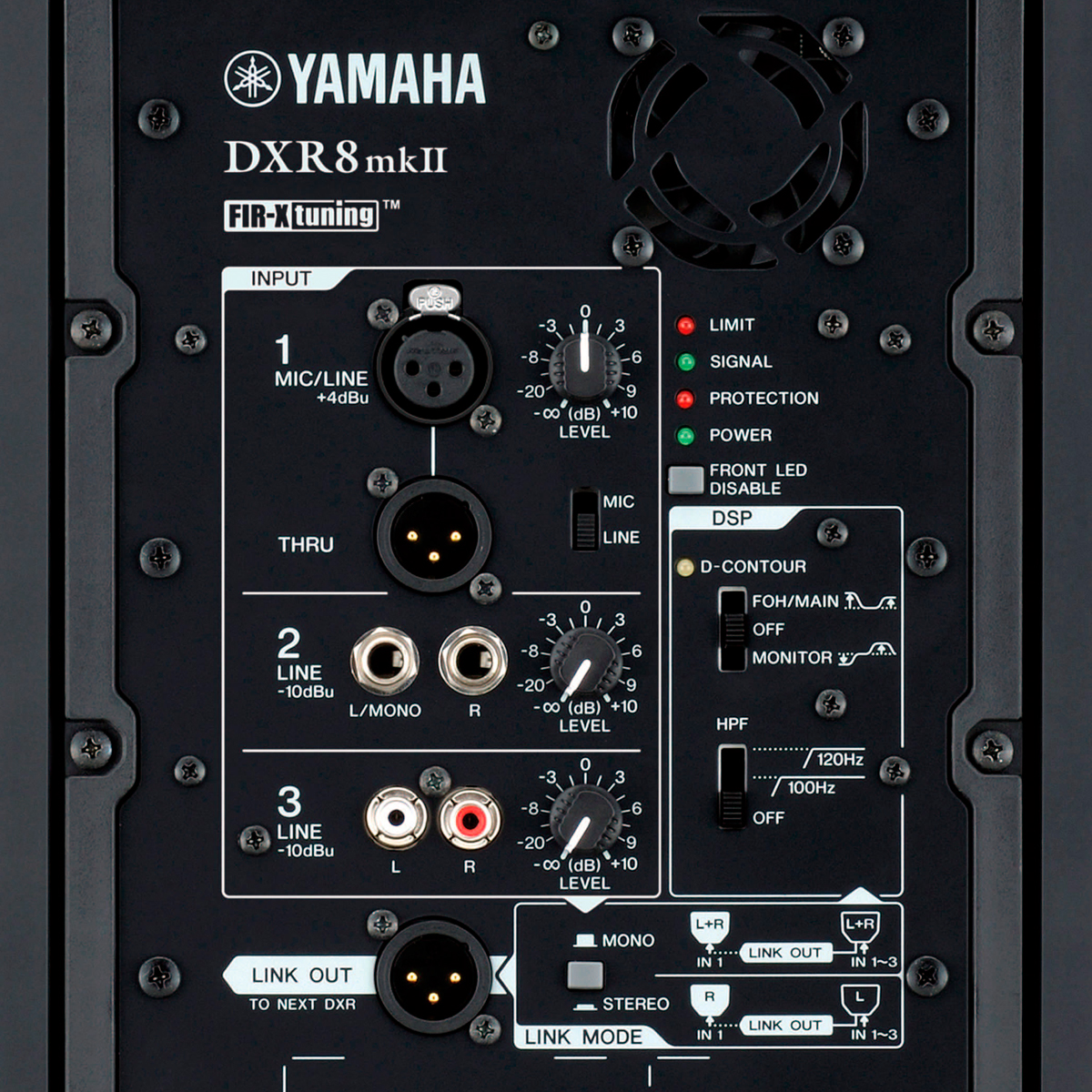 Caixa Ativa Yamaha DXR8 mkII 8