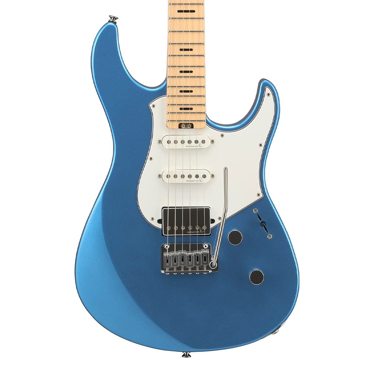 Guitarra Yamaha Pacifica PACS+12M Sparkle Blue – Versatilidade e