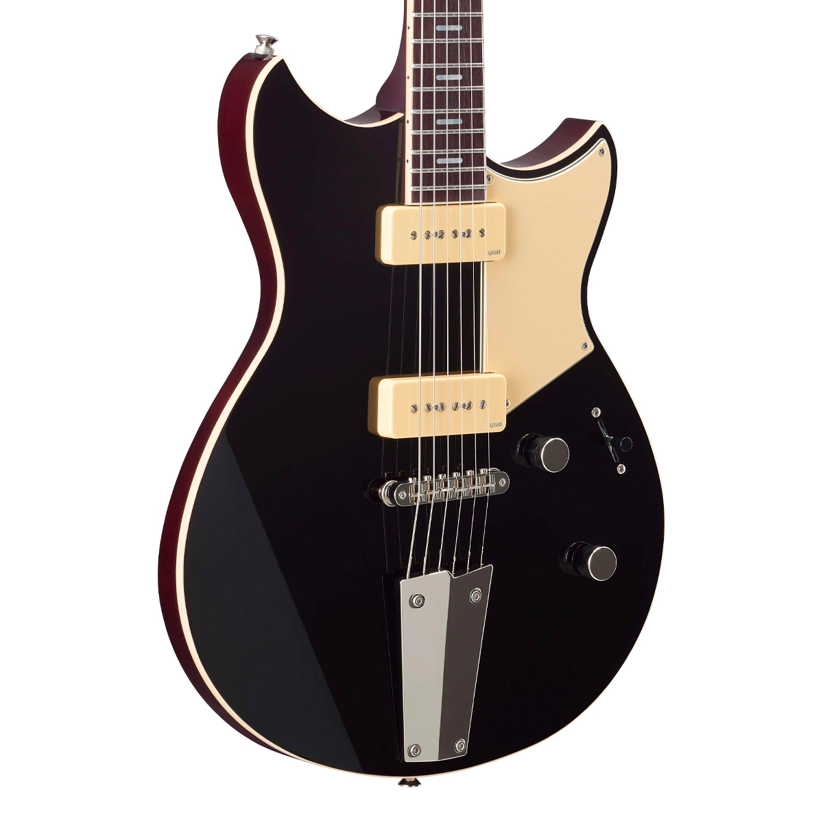 Guitarra Yamaha Revstar RSS02T Black – Versatilidade e Estilo Sob