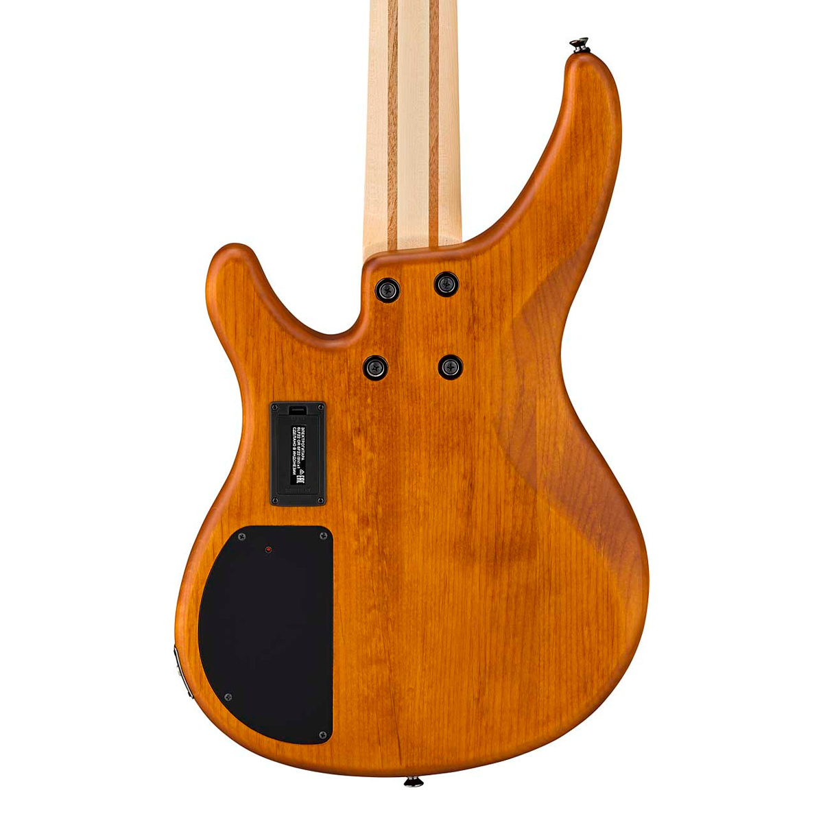 Baixo 5 cordas Yamaha TRBX605FM Matte Amber - Estilo e Potência