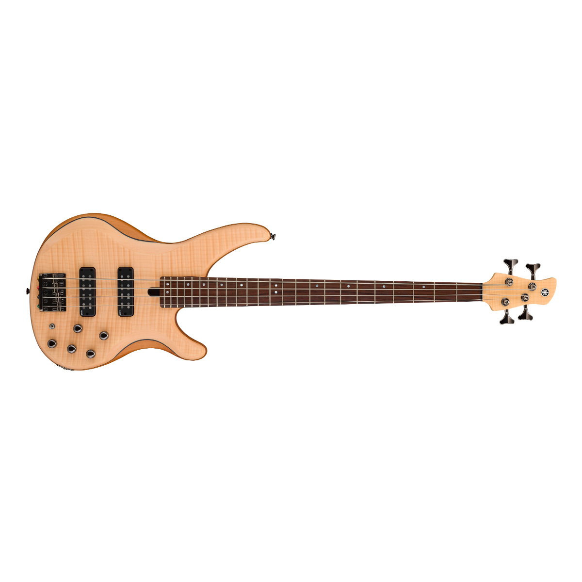 Baixo 4 Cordas Yamaha TRBX604FM Natural Satin - Estilo e Potência ...