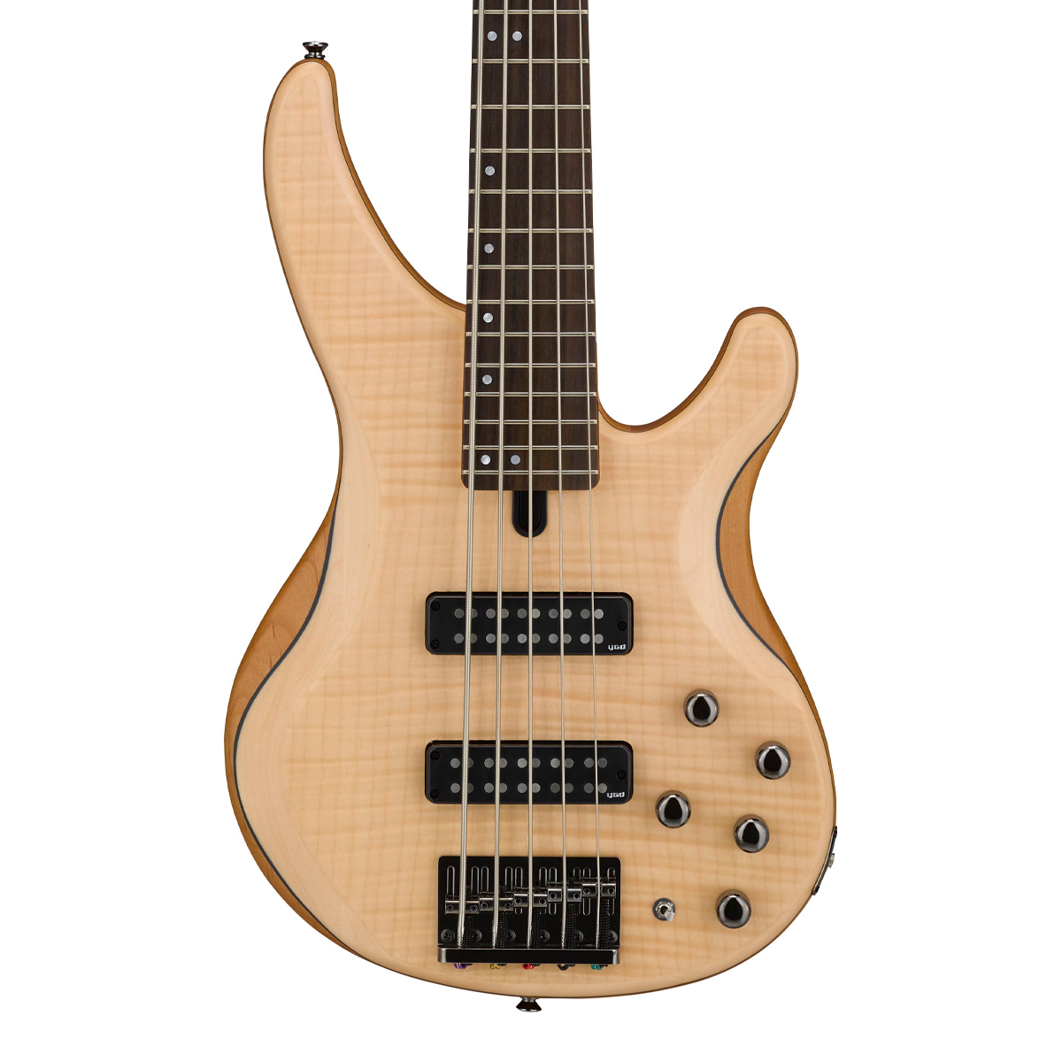 Baixo 5 cordas Yamaha TRBX605FM Natural Satin - Estilo e Potência