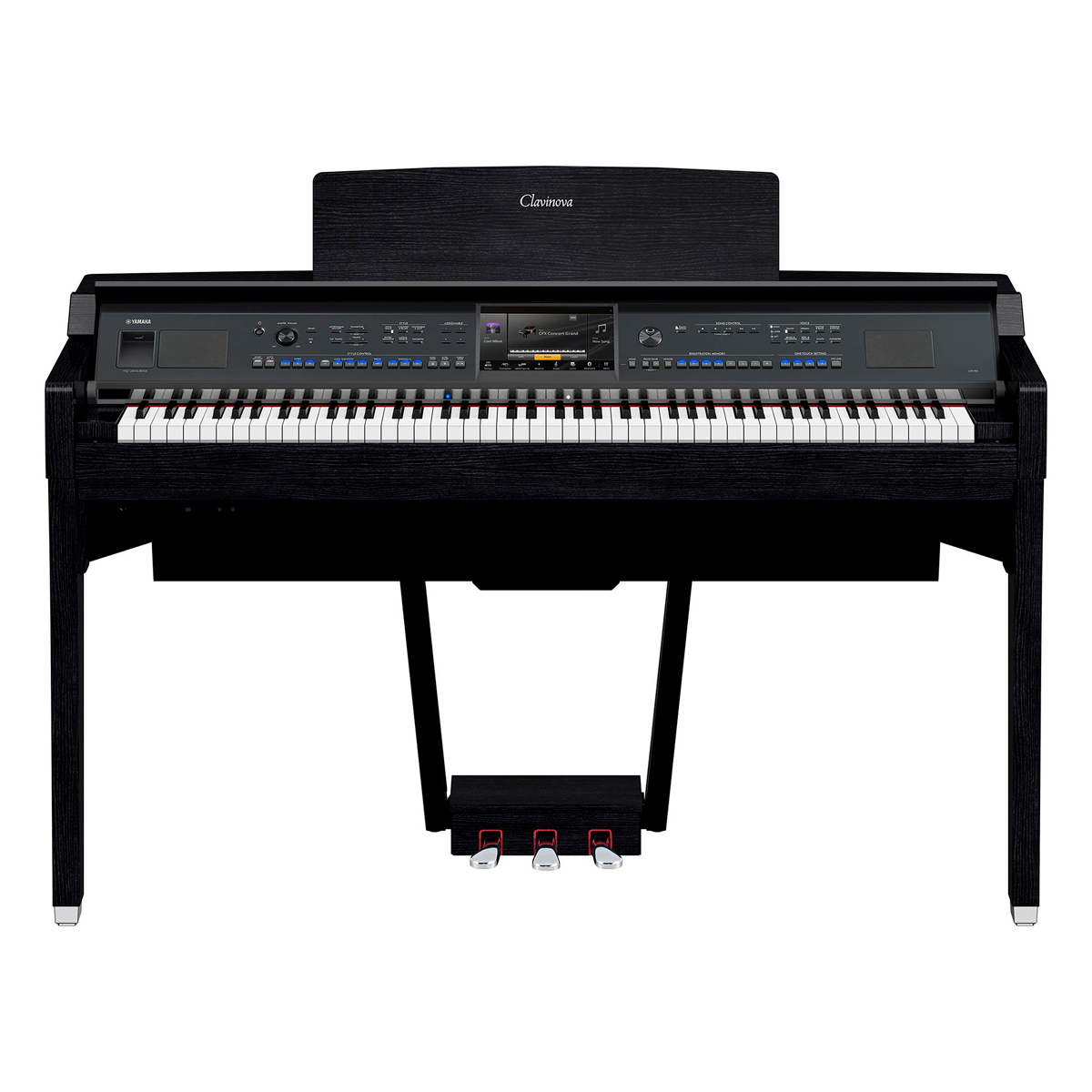 Piano Digital Yamaha Clavinova CVP-909B Black – Som e Inovação