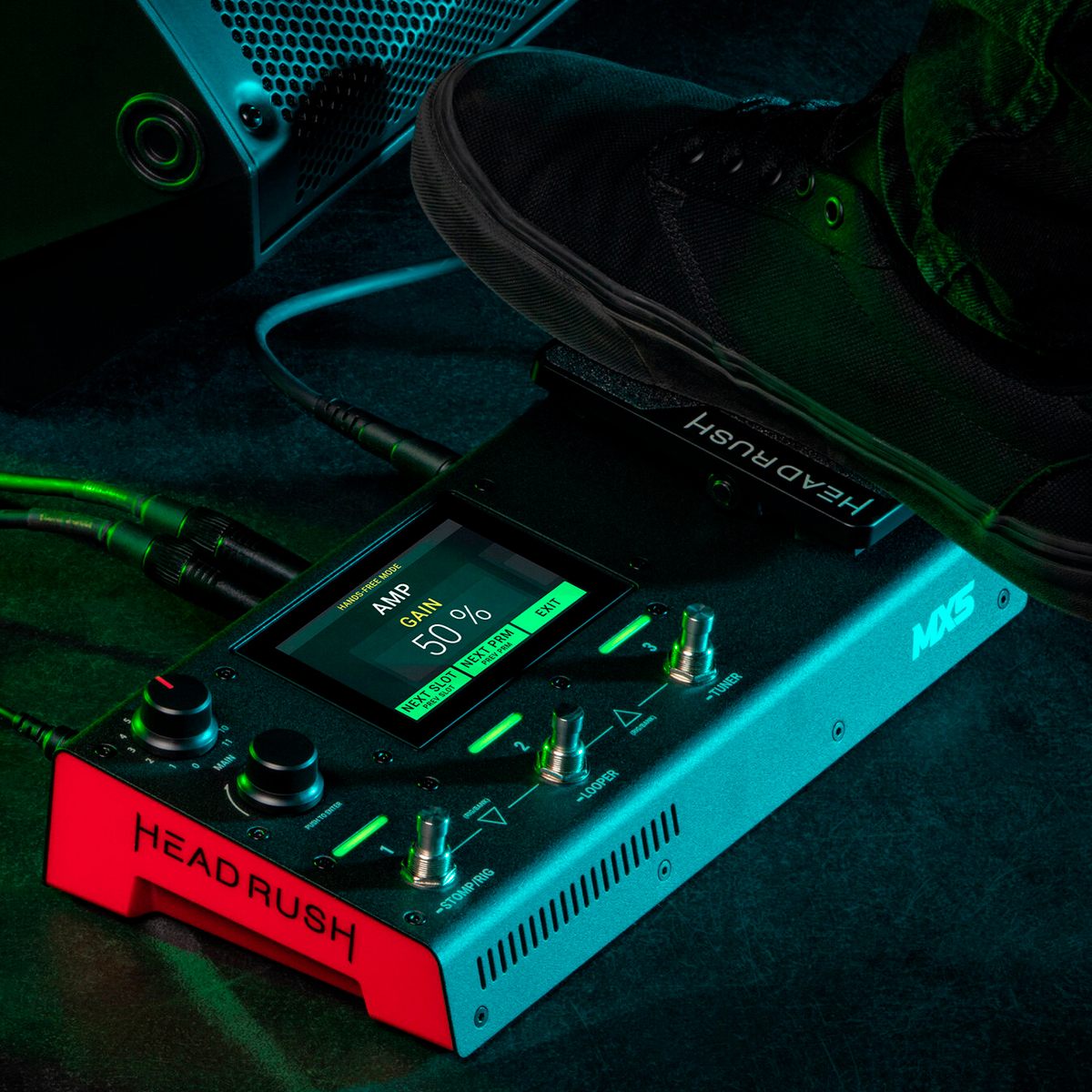 Pedaleira Headrush MX5 – Compacta, Poderosa e Repleta de Recursos