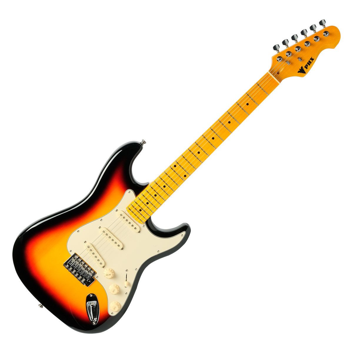 Guitarra Stratocaster PHX ST-2 3TS Sunburst – Estilo e Performance