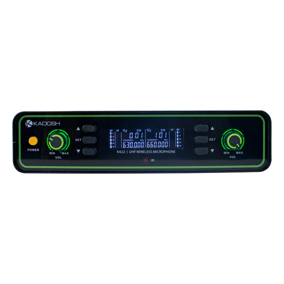 Microfone Sem Fio Bastão Duplo Kadosh K-422M – Som Profissional e