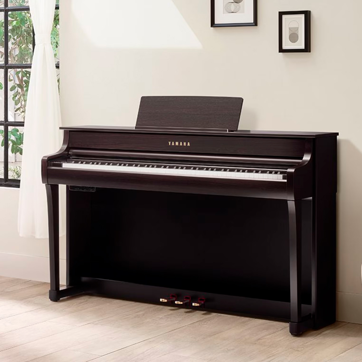 Piano Digital Yamaha CLP-835R Dark Rosewood | Toque Realista e