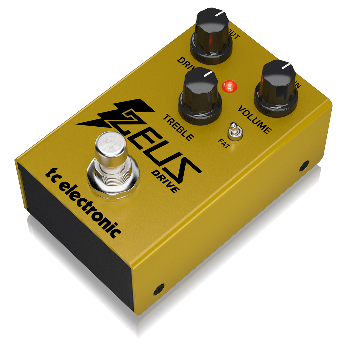Pedal Overdrive TC Electronic Zeus Drive – Som Vintage e Robusto Pedal Overdrive TC Electronic Zeus Drive – Som Vintage e Robusto