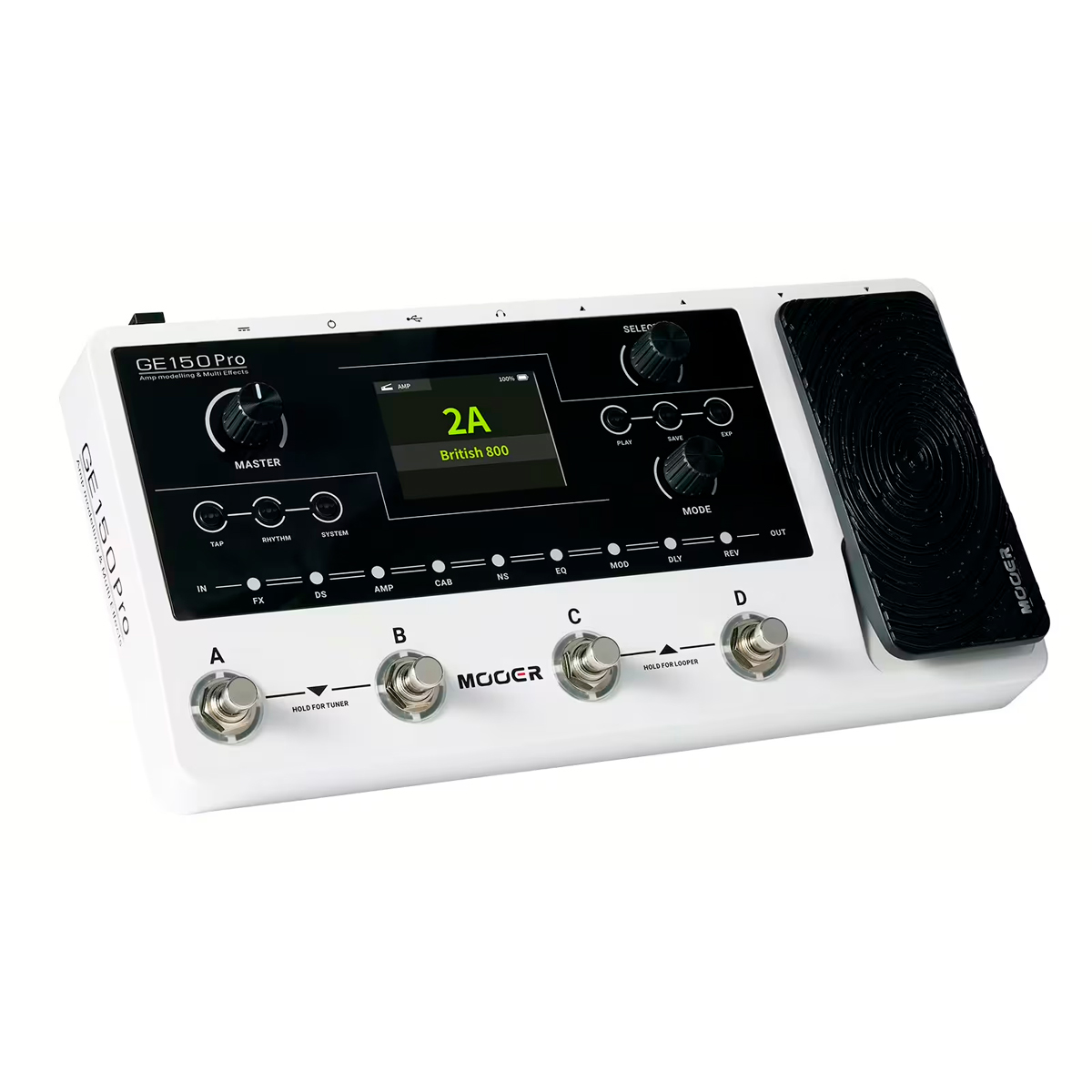 Mooer GE150 Pro – Pedaleira Multi Efeitos Completa e Profissional