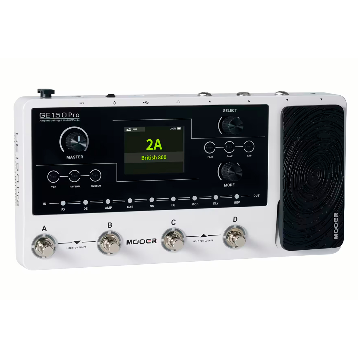 Mooer GE150 Pro – Pedaleira Multi Efeitos Completa e Profissional