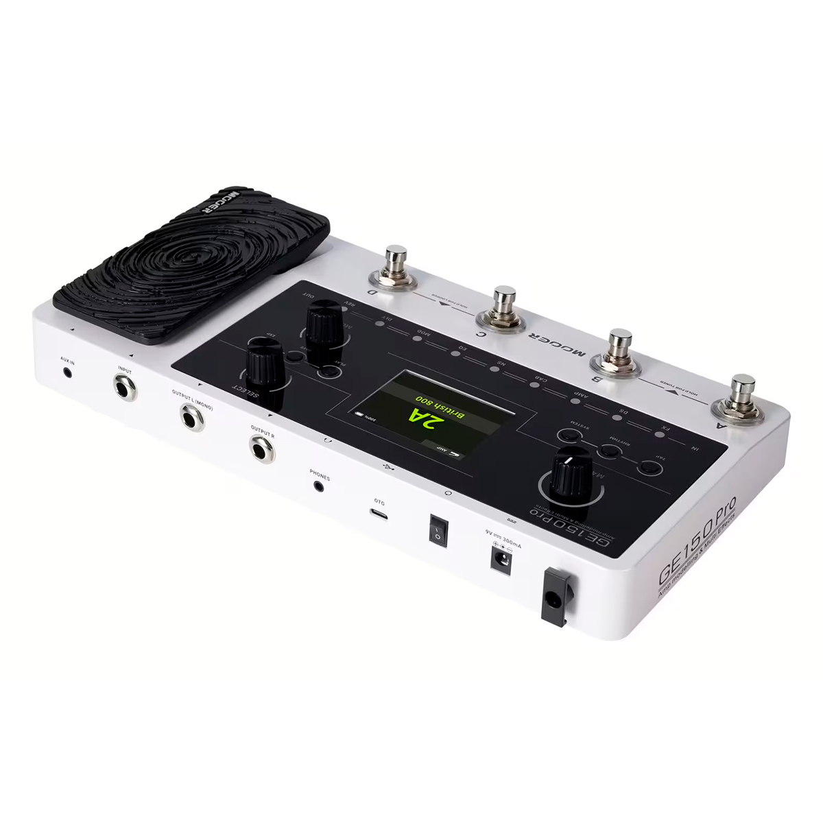 Mooer GE150 Pro – Pedaleira Multi Efeitos Completa e Profissional