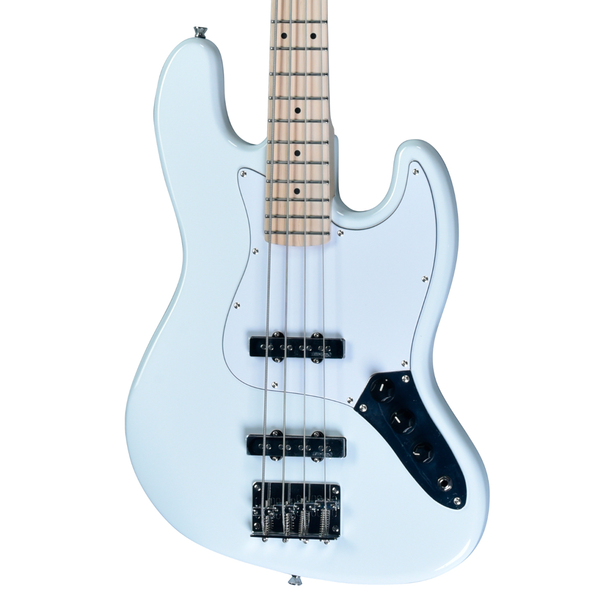 bass&giter Baixo Shelter SHJB75 PRO Olympic White – Timbre e Estilo Vintage