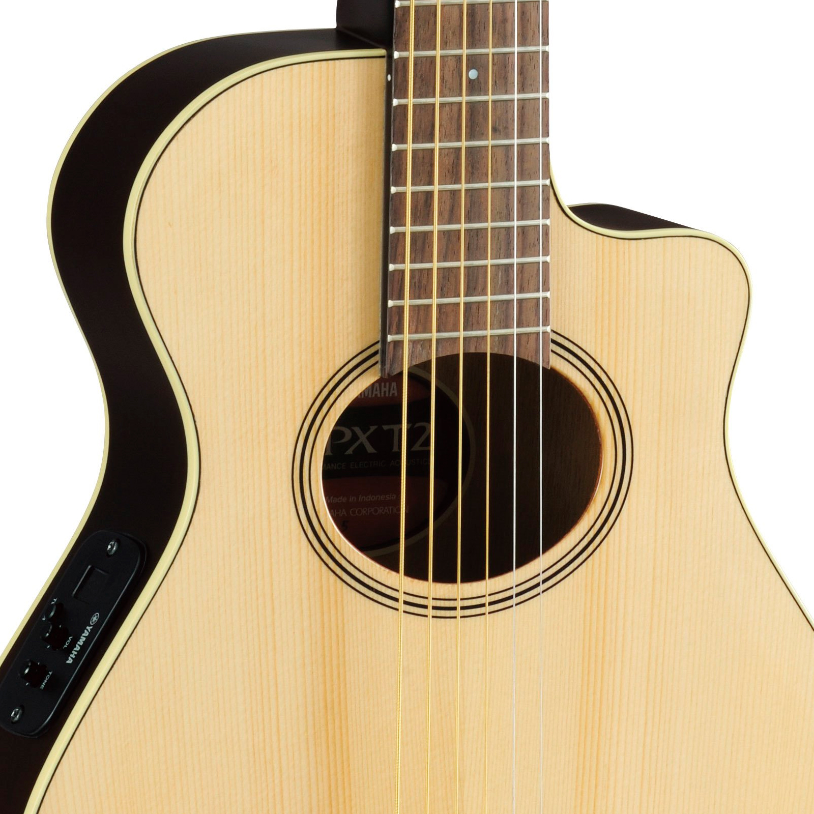 Yamaha APXT2 Natural 3/4 - Mini Violão Elétrico C/ Afinador
