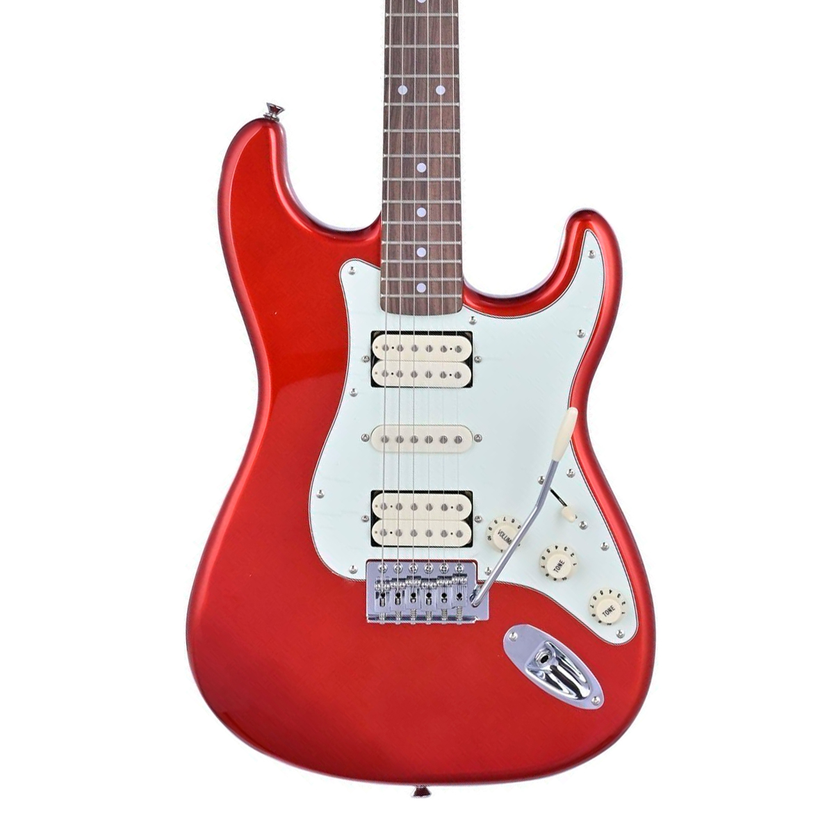Guitarra Strato SX SST62+HSH Candy Apple Red com Bag Inclusa