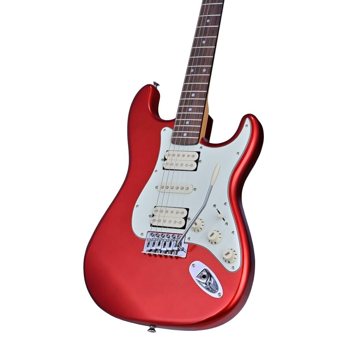 Guitarra Strato SX SST62+HSH Candy Apple Red com Bag Inclusa