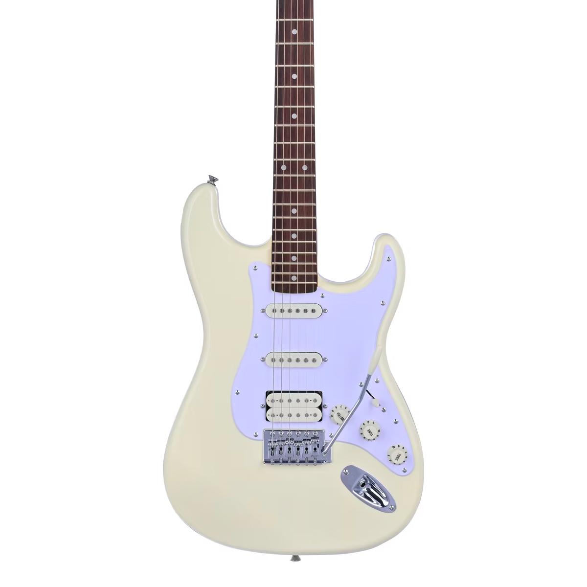 Guitarra Strato SX SST62+HSS Vintage White com Bag Inclusa