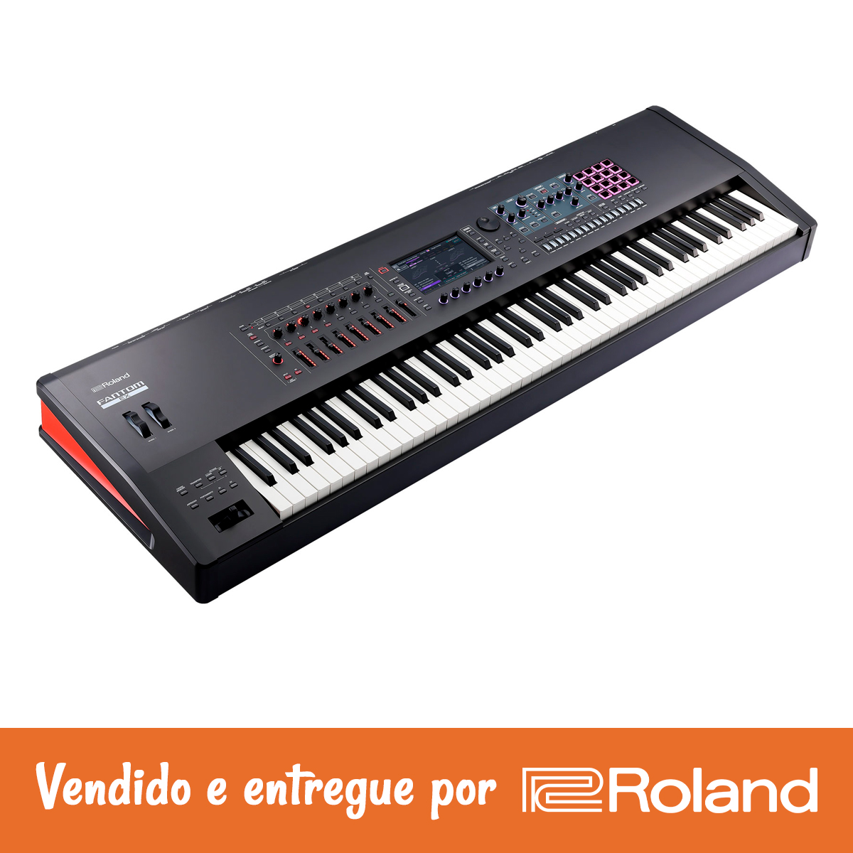 Teclado Roland FANTOM 8 EX: 88 Teclas, Hammer Action e ZEN-Core