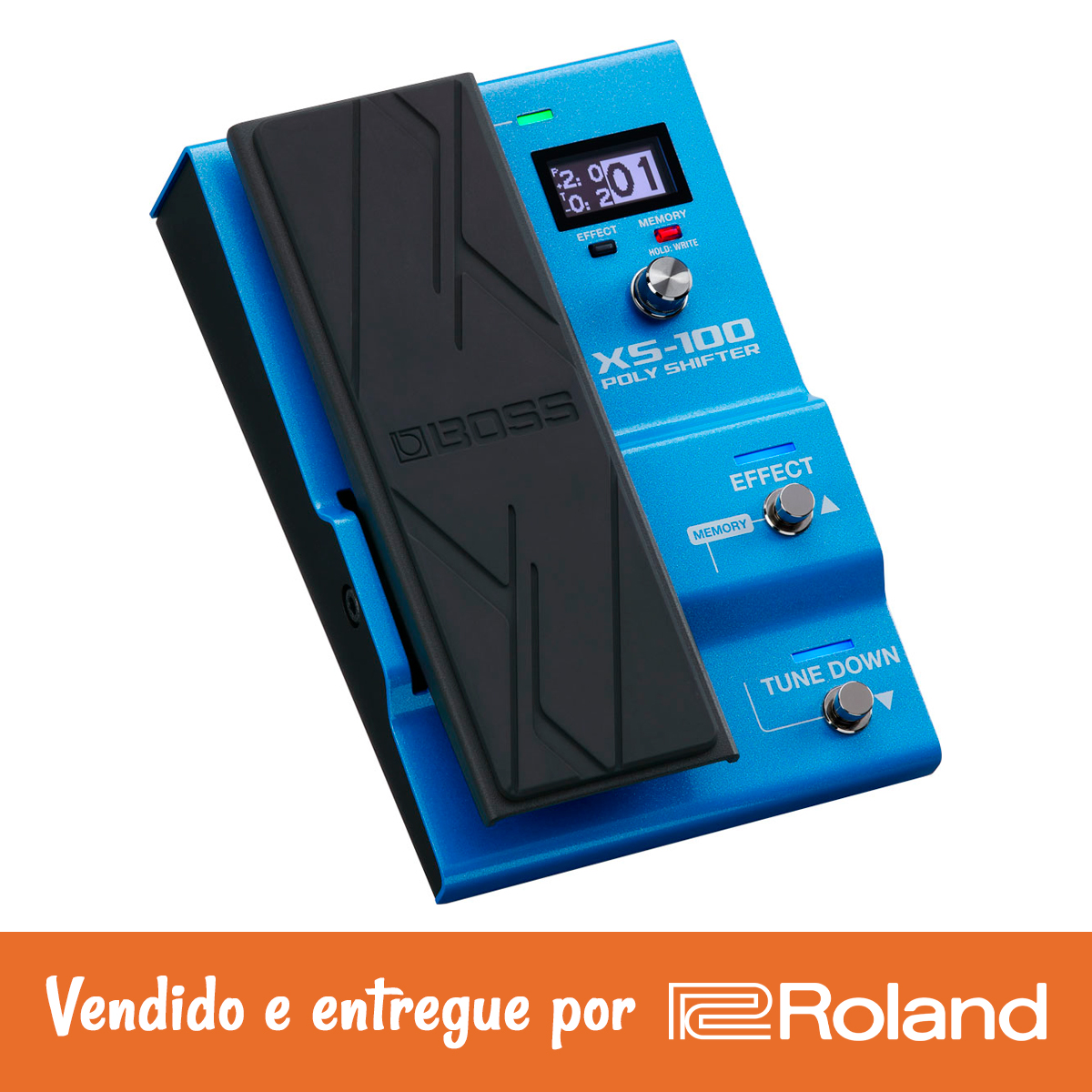Pedal BOSS XS-100: Whammy MIDI, 8 Oitavas e Pitch Shifting