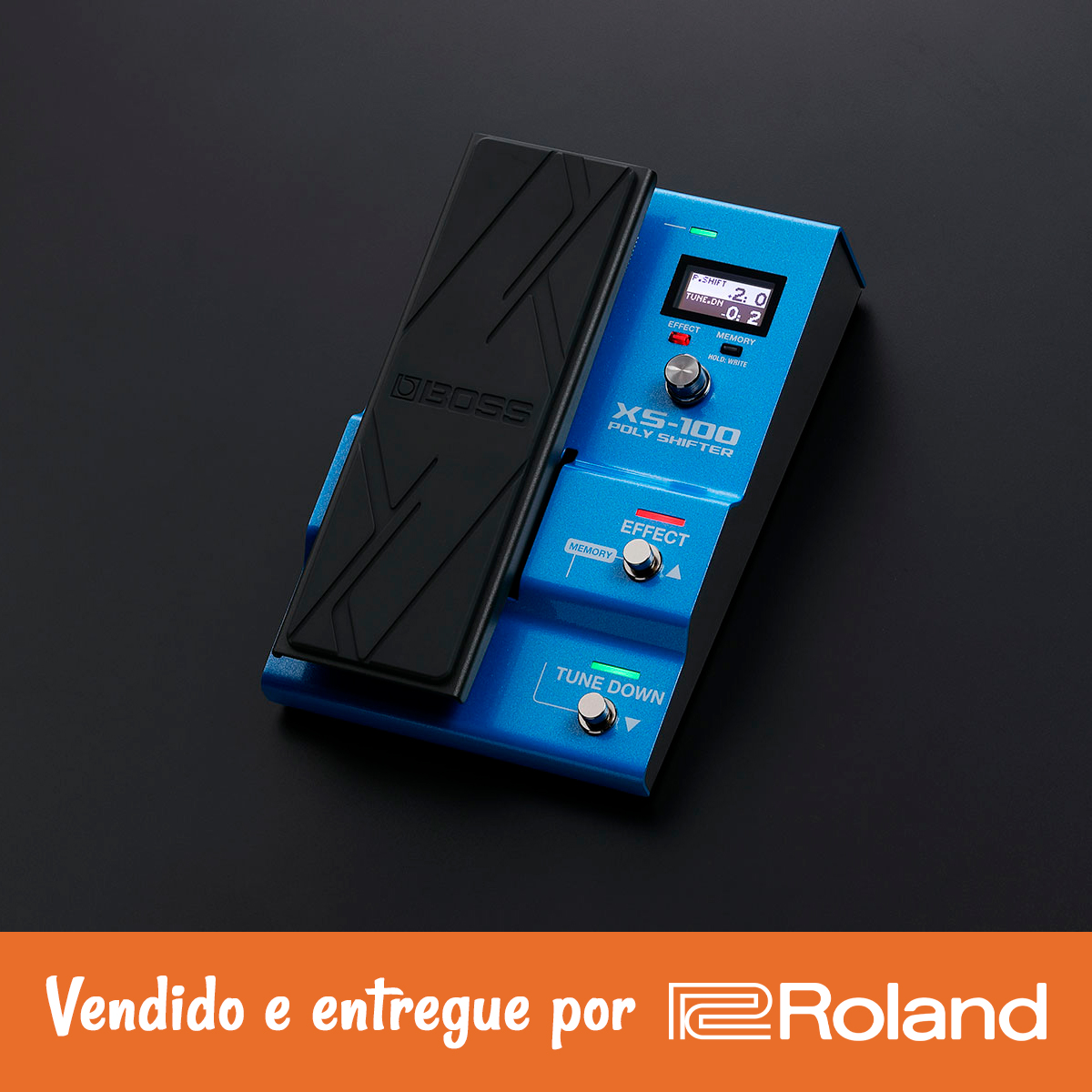 Pedal BOSS XS-100: Whammy MIDI, 8 Oitavas e Pitch Shifting