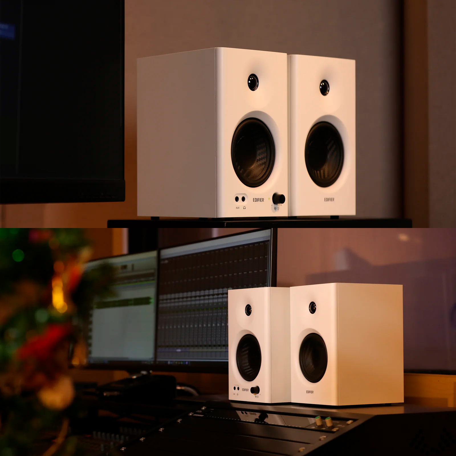 Monitor de Áudio Edifier MR4-WT Branco Profissional com Desconto