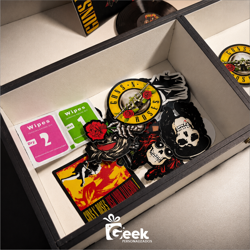 DioraBox Guns'n Roses - Geek Personalizados