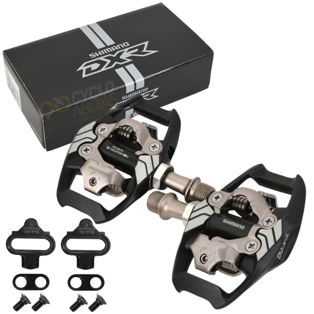 PEDAL SHIMANO DXR PD-MX70 BMX - COM TACOS | PRETO - Cyclo Abdias