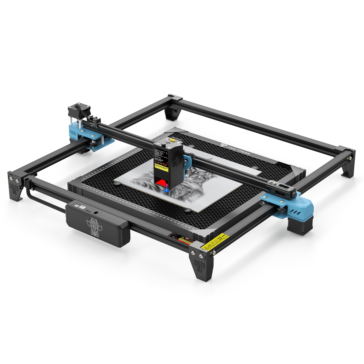 Gravadora e Corte Laser 20w TTS-20 Pro Twotrees c/ compressor