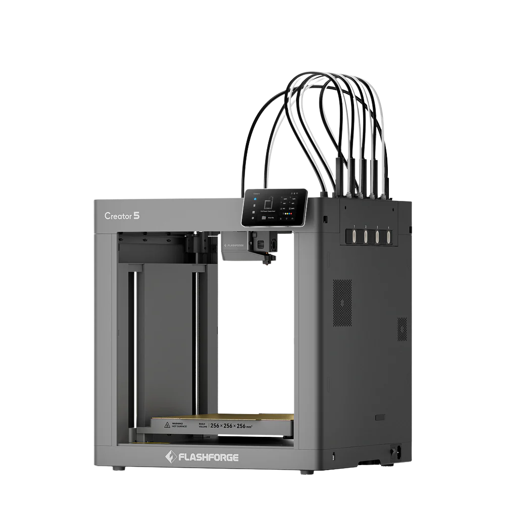 Impressora 3D Flashforge Creator 5 Multicolor 4 Cabeçotes