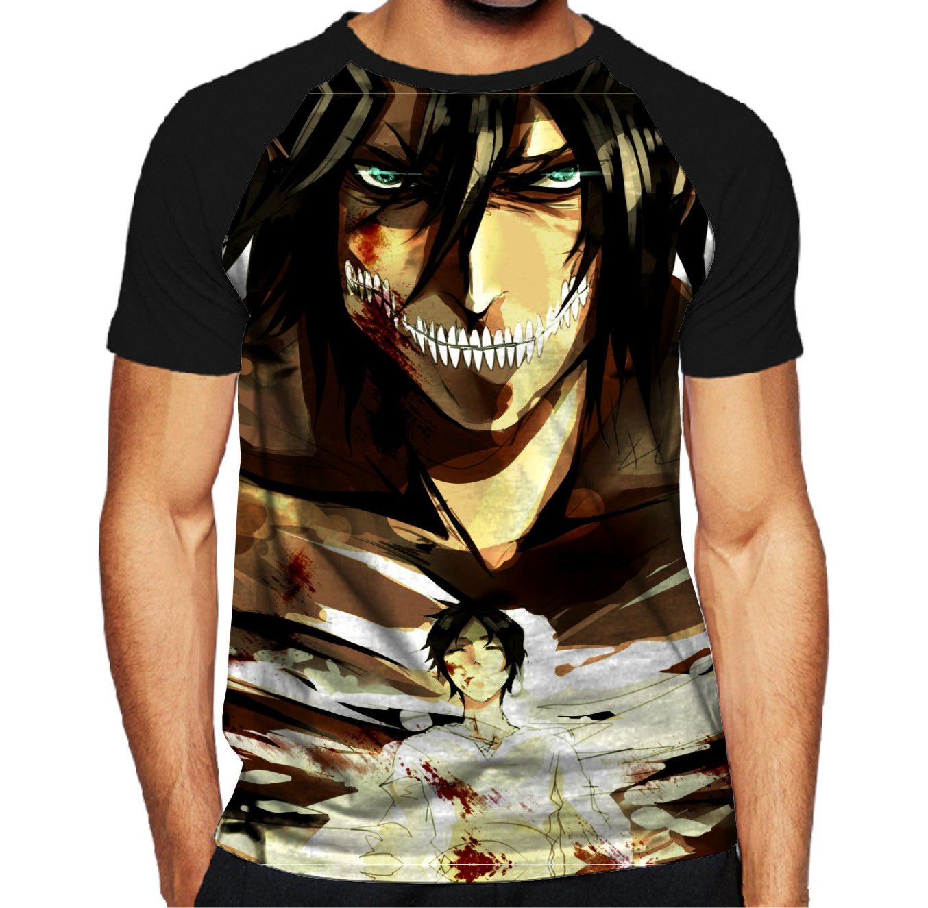 Camiseta t-shit 100% Algodao Tamanho especial Personagens Anime