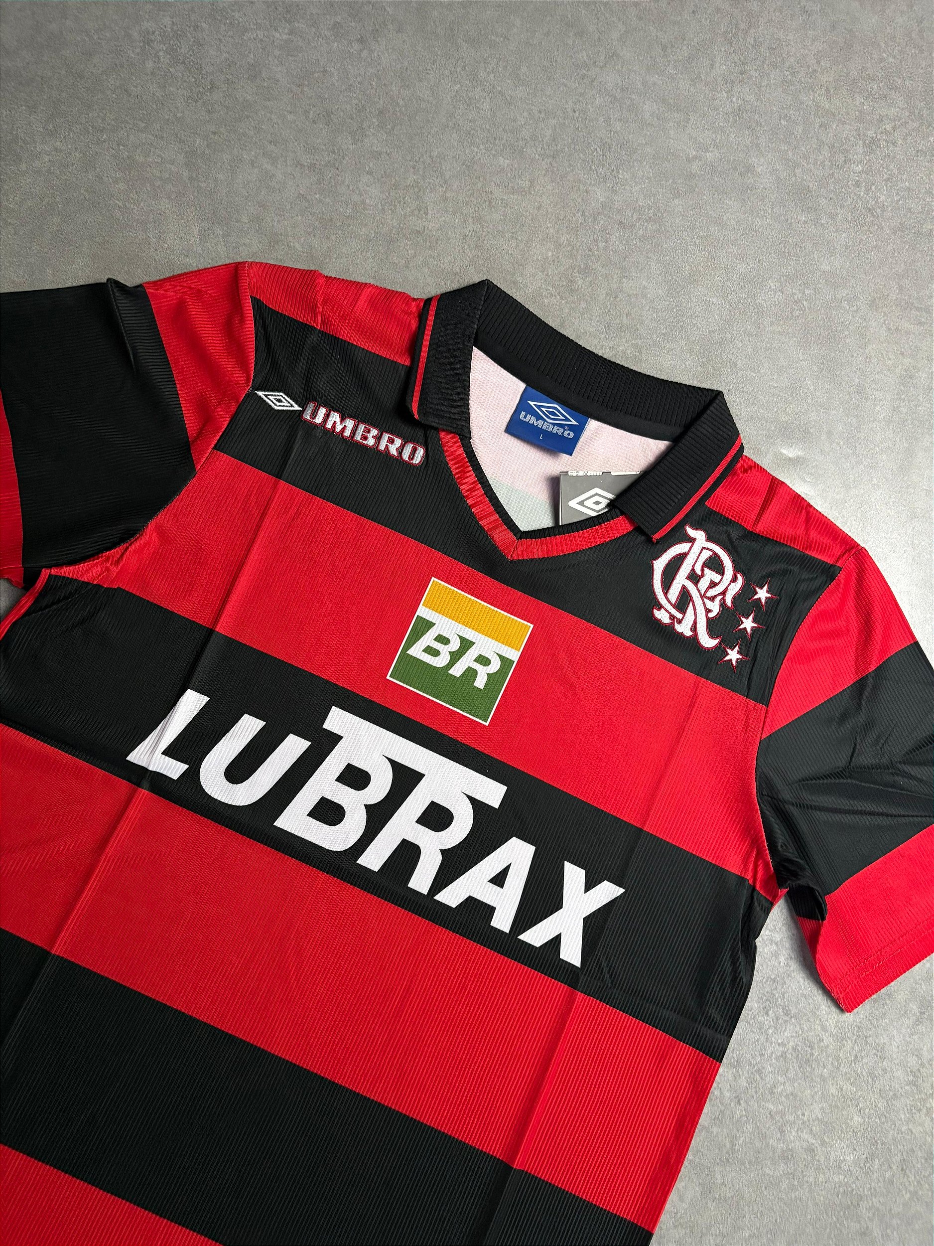 Camisa Flamengo 1999 Lubrax BR - DA FANATICOS - Os melhores conjuntos e ...