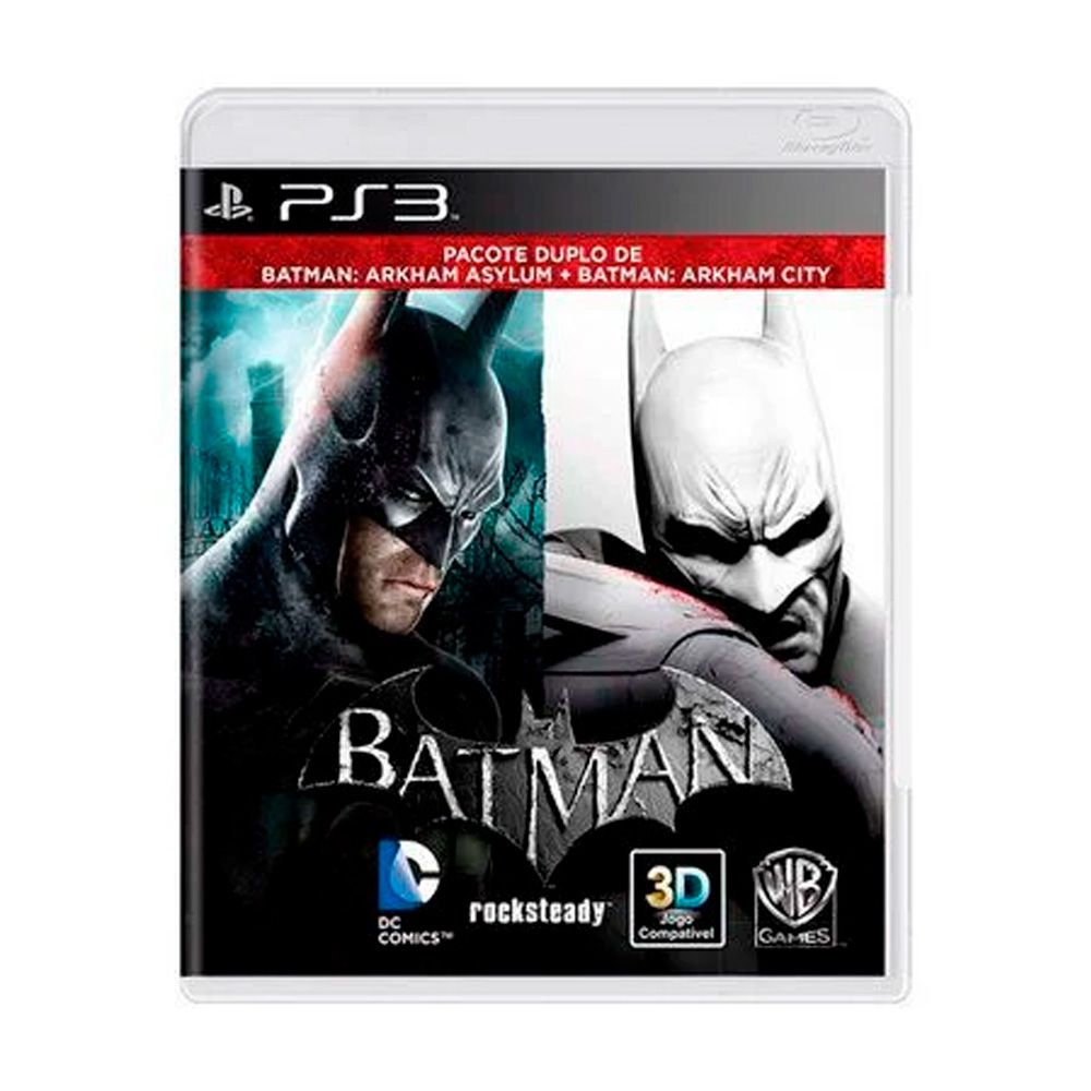 Jogo Batman Arkham Asylum Game of the Year Edition Greatest Hits -  Playstation 3 - Seminovo - Games Guard