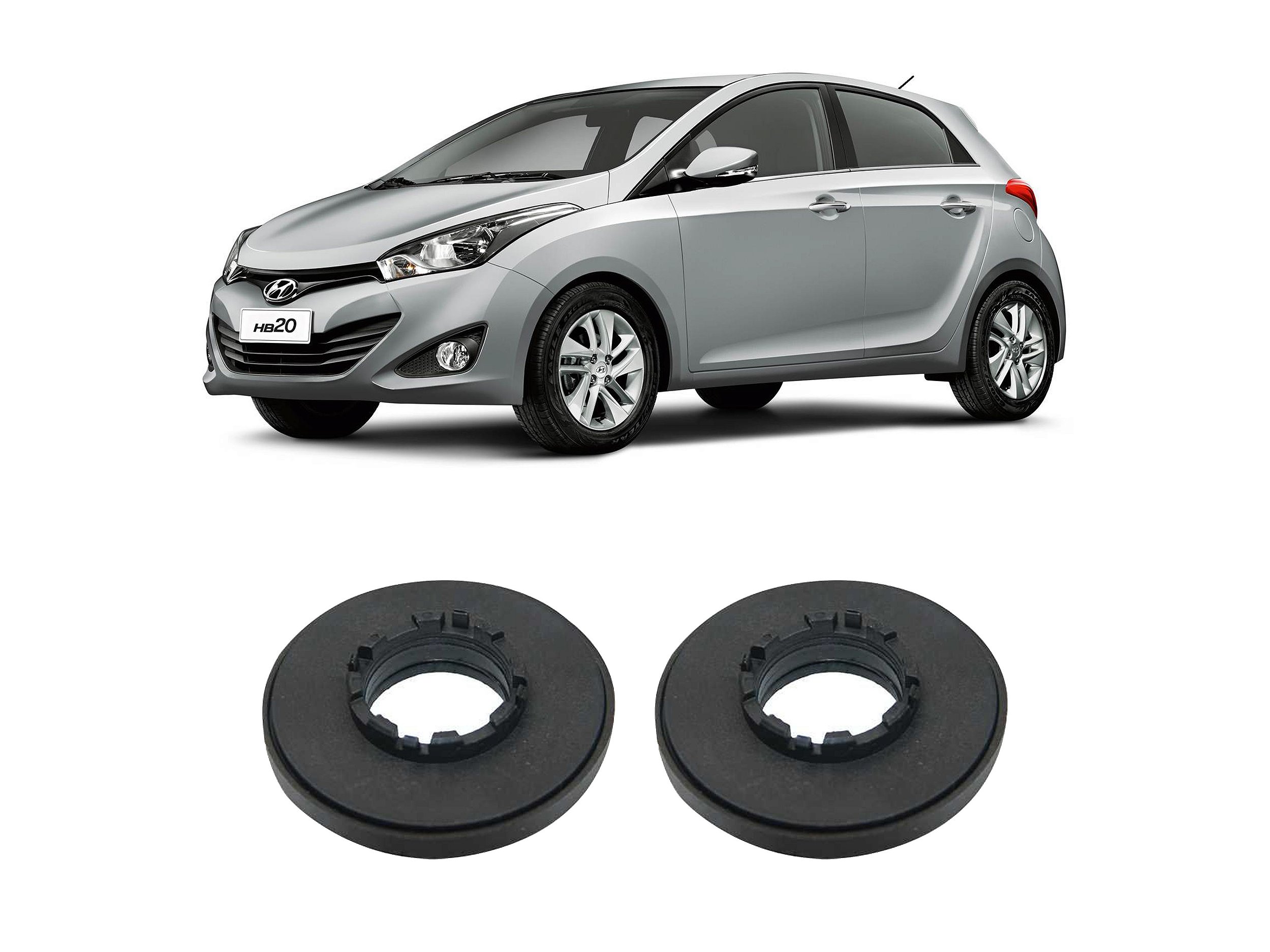 Par Rolamento Do Coxim Dianteiro Hyundai Hb20 2015 2016 2017 - Auto  Importados