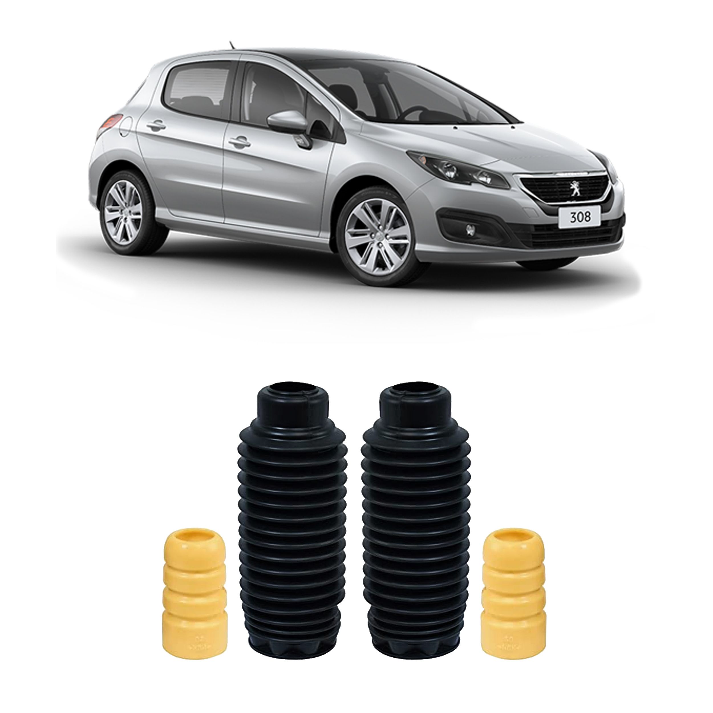ZAPYVET Wärme-Schallmatte, Isolierungswattepad, For Peugeot, 308 T8 T9
