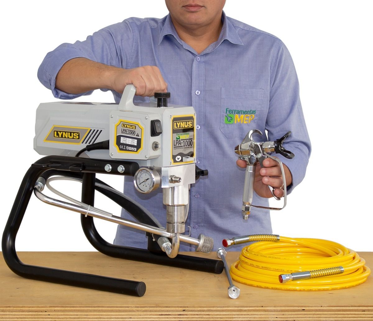 Máquina De Pintura Airless 1000W 220V Lynus LPA1000 Ma1 - Ferramentas MEP