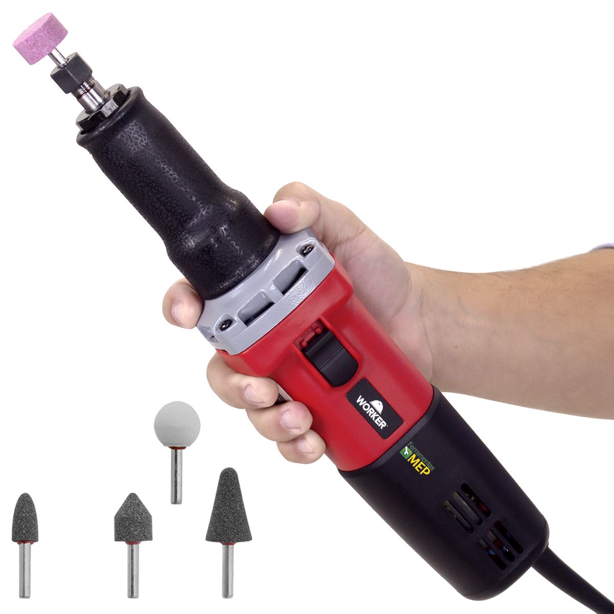 Retifica Deco Retifica Reta Longa Worker 110v 500w 7000 a 28000 rpm Rw1 - Ferramentas MEP