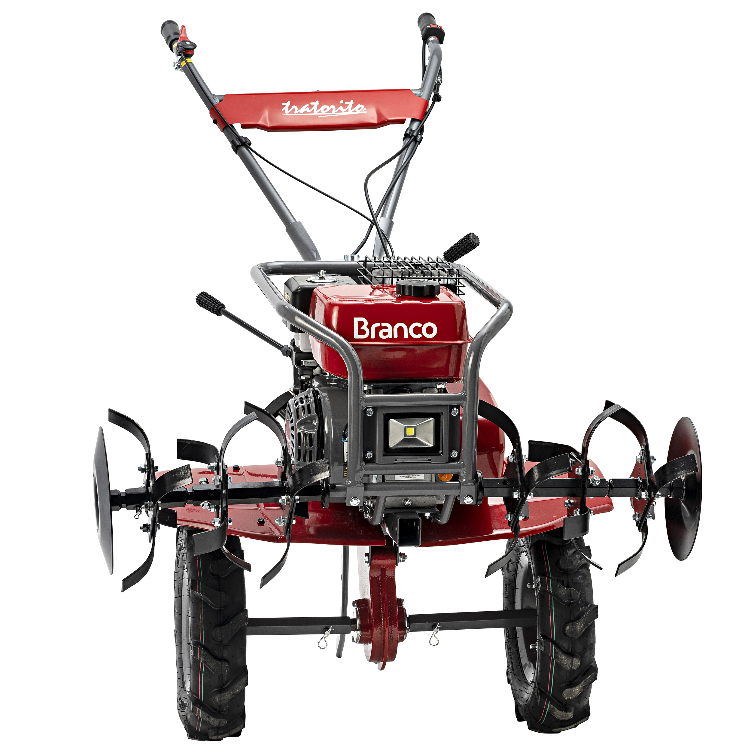 Motocultivador a Gasolina Branco Bttg7,5 Reduzido 3 Marchas 7,5hp 223cc ...