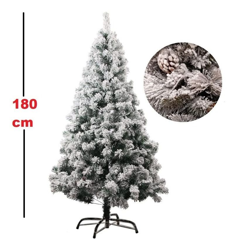 Árvore de natal com neve 180 cm WILD CHRISTMAS