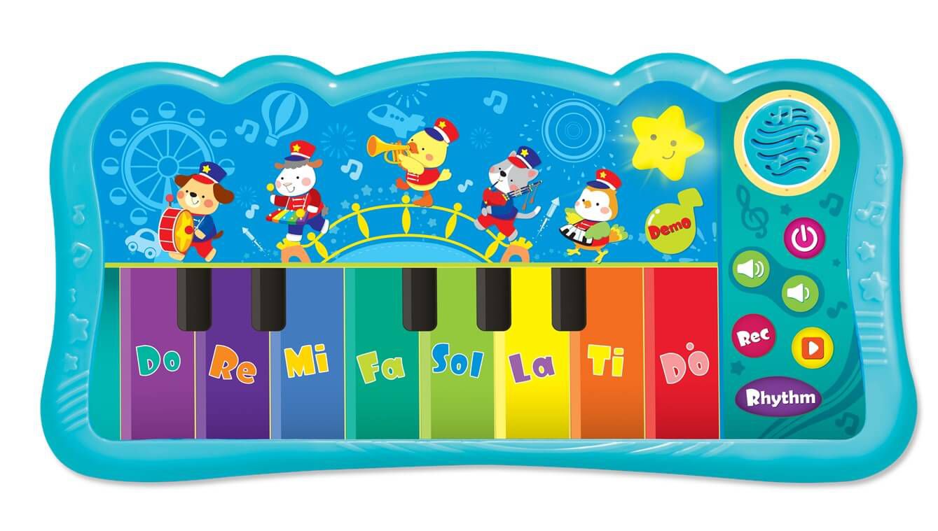 As notas musicais - Dó Ré Mi Fá Sol Lá Si - Educativo infantil 