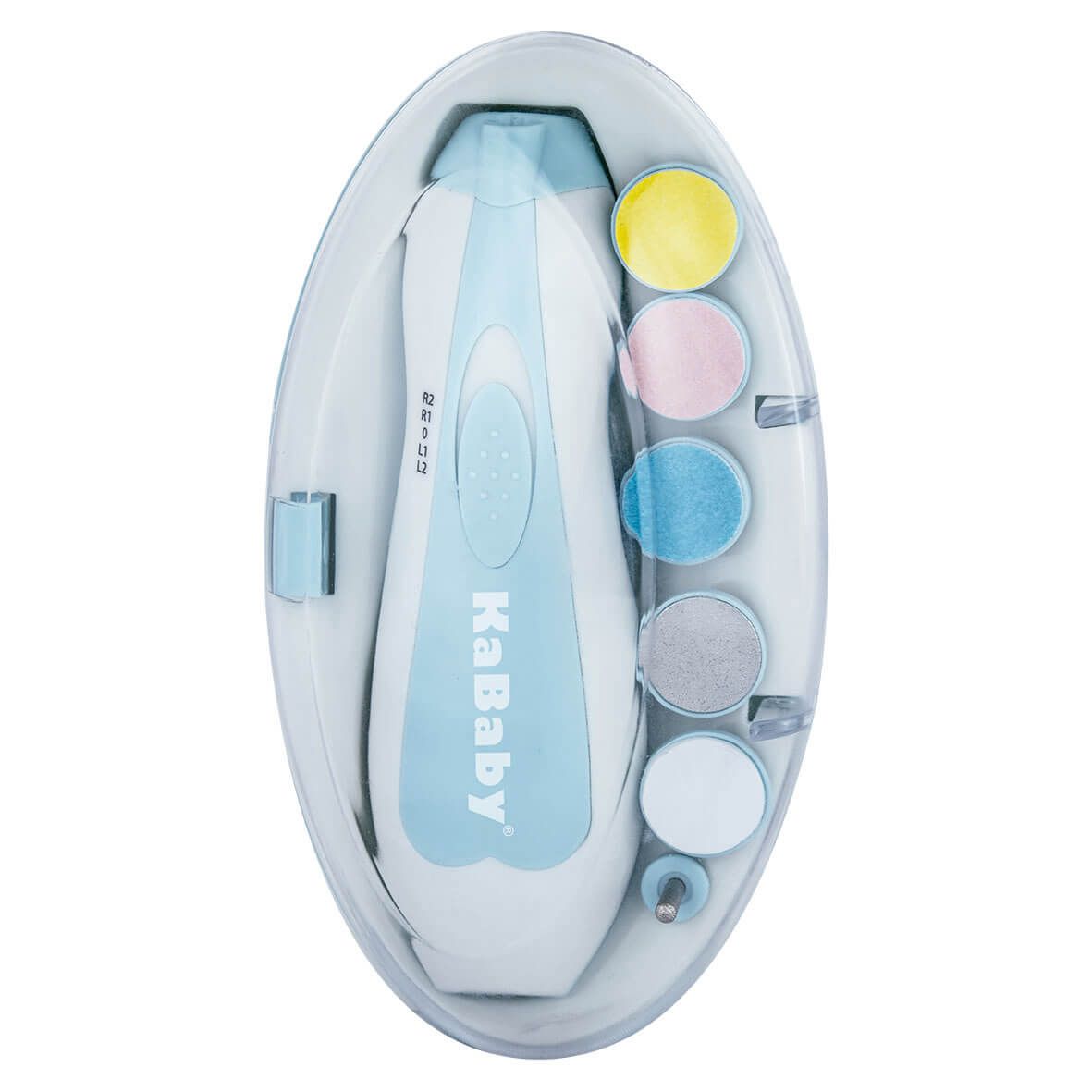 Lixador de Unhas Elétrico para Bebê com Diversas Lixas e Estojo Azul ...