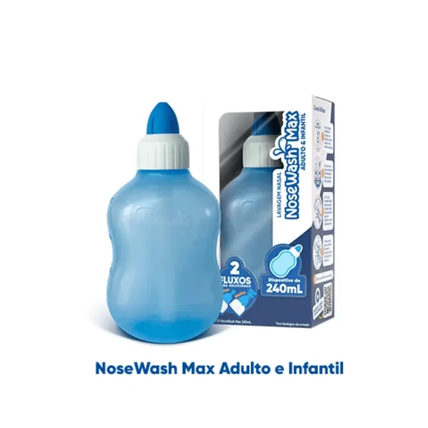 Garrafinha de Lavagem Nasal Adulto e Infantil - Nosewash - Tutti Amore ...