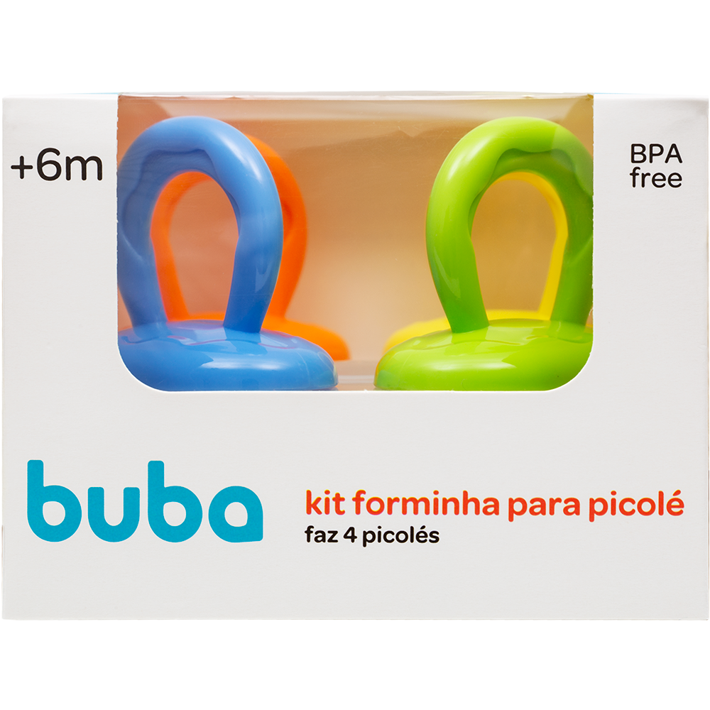 Forminhas Para Picolé com 4 Unidades - Buba - Tutti Amore - A melhor ...