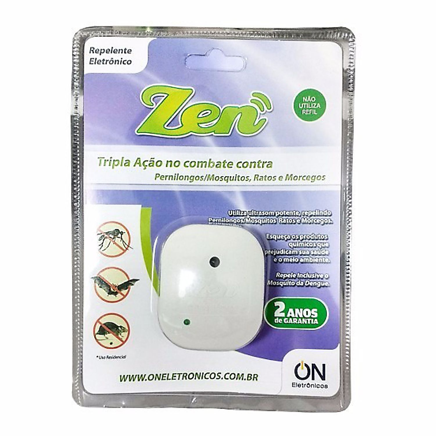 Repelente Eletrônico de Insetos Zen Branco - Tutti Amore - A melhor ...