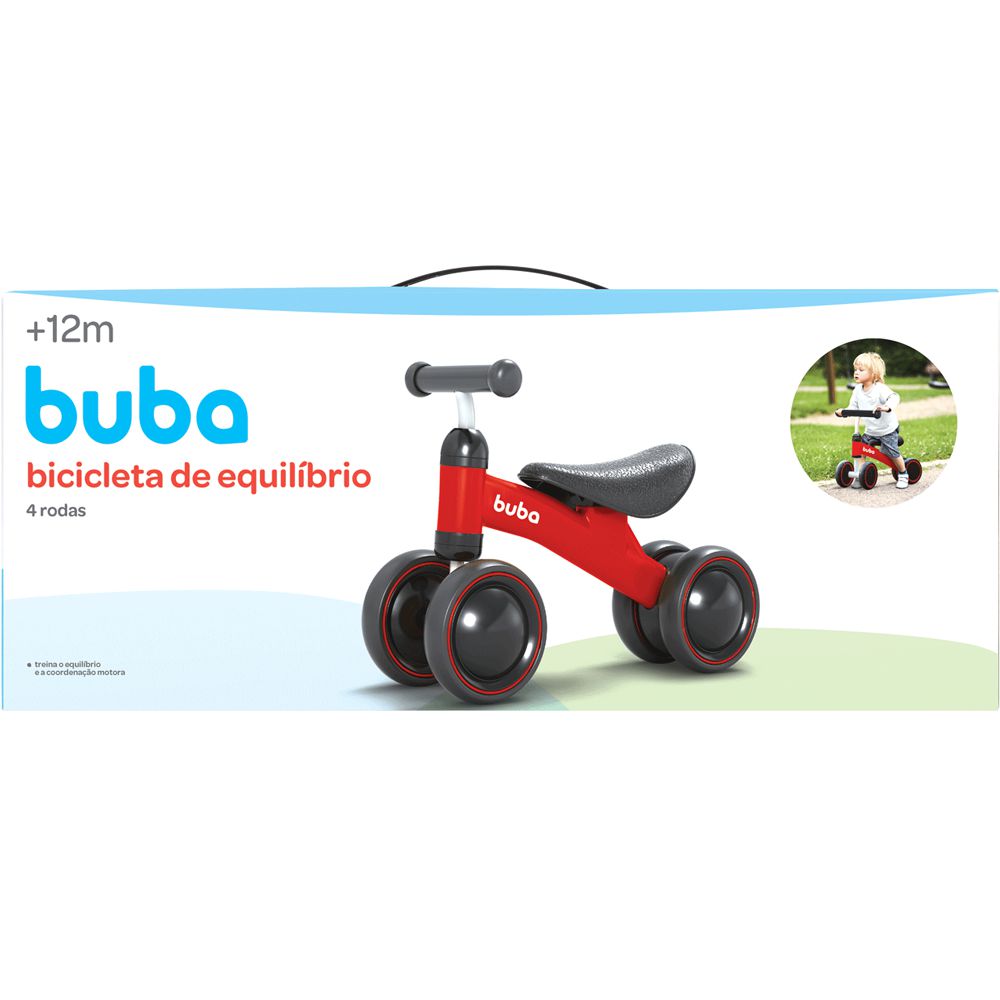 Bicicleta de Equilíbrio 4 Rodas - Buba - Tutti Amore - A melhor loja ...