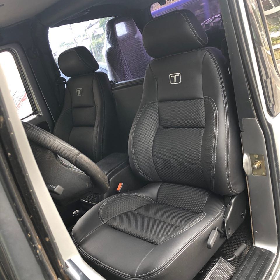 BANCO RALLYE DESIGN CL EM COURO (PAR) - Jeep Militar
