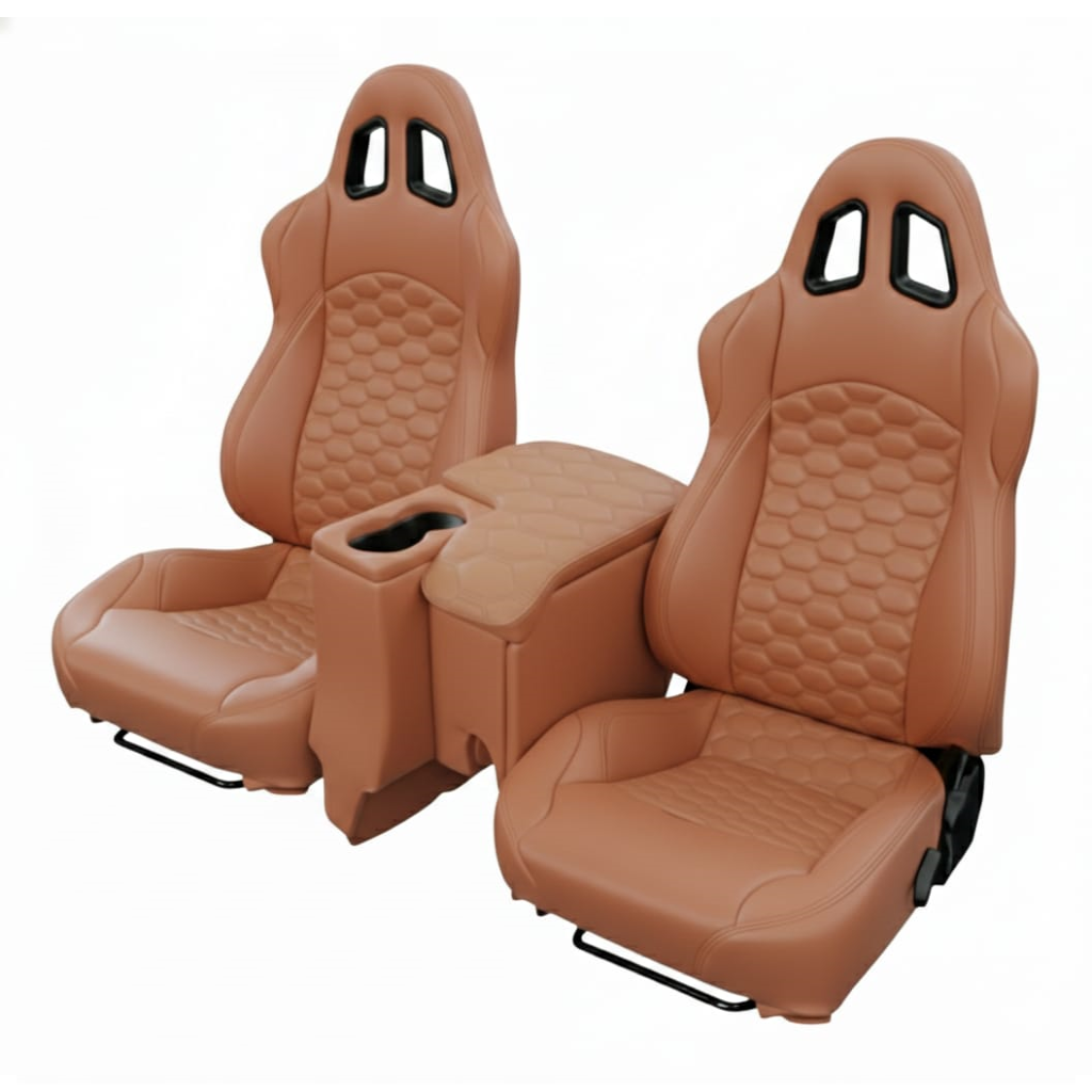 Par de Bancos Rallye Design Stradale Troller + Console | Courvin - Jeep ...